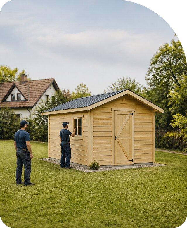 Деревянный сарай под ключ в Горном-Алтайске по цене от 46656 р. | РадиДОМА-Грн
